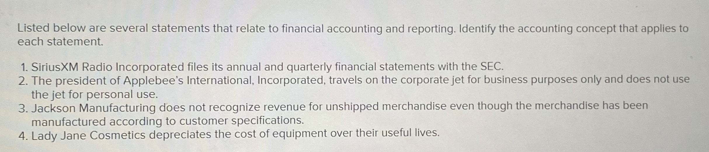 Solved SiriusXM Radio Incorporated files its annual and