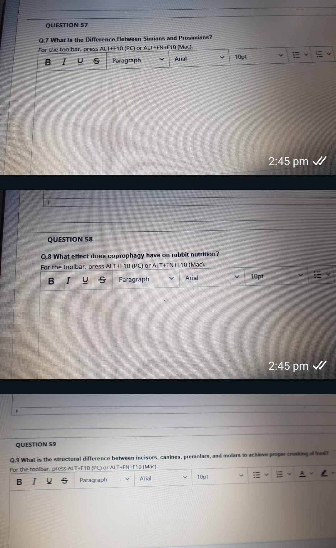 Solved QUESTION 57 Q.7 What Is the Difference Between | Chegg.com