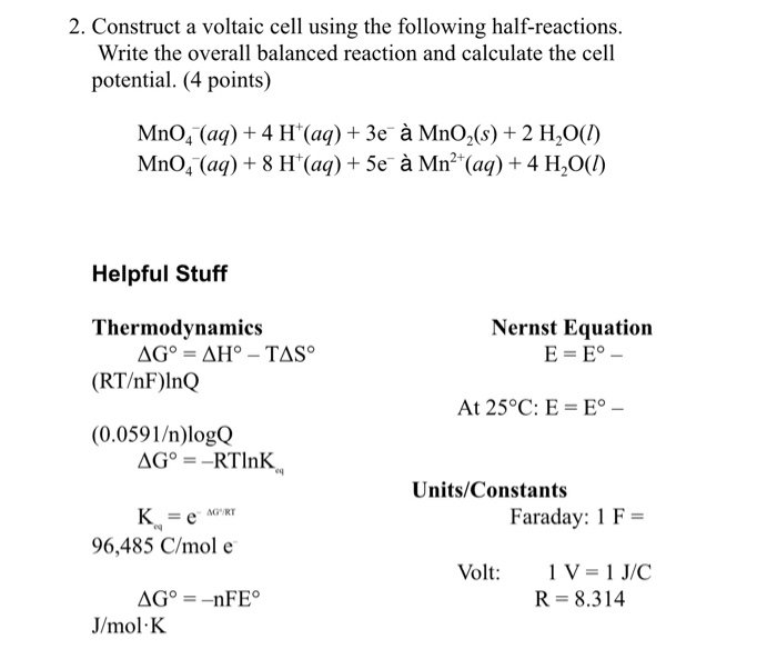 Solved 1 For Each Of The Following Reaction Write The H Chegg Com