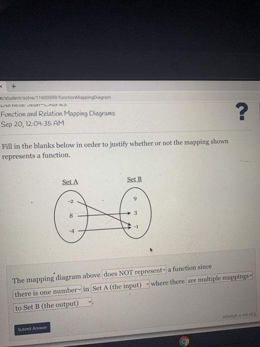 Solved + m/student/solve/11600599/functionMappingDiagram | Chegg.com