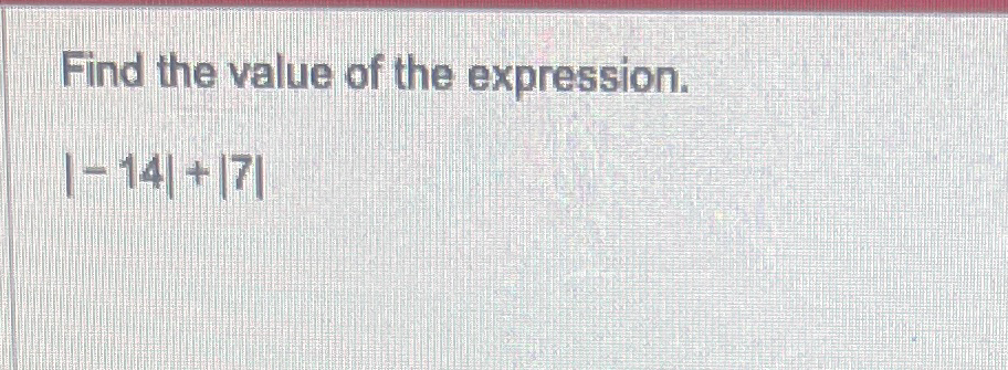 the value of the expression 47c4