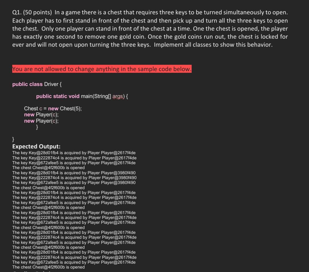Solved please solve in java in 1 hour for an upvote i need chegg