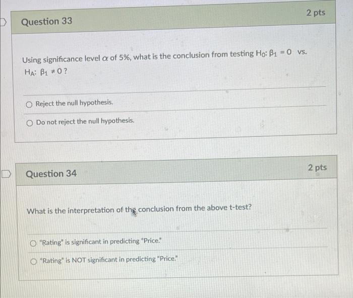 Solved Data for Questions 2534 The data below is part of