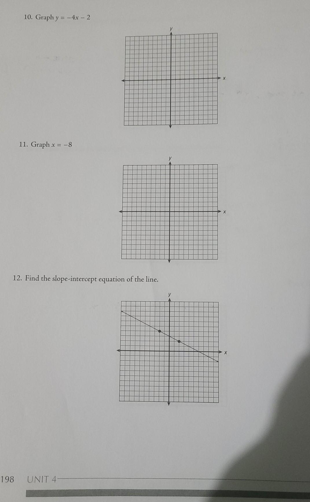 Linear Equations and Applications Worksheet 25. Plot  Chegg.com Within Find The Slope Worksheet