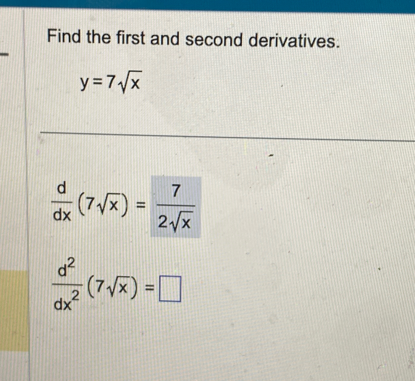 Solved Find the first and second | Chegg.com
