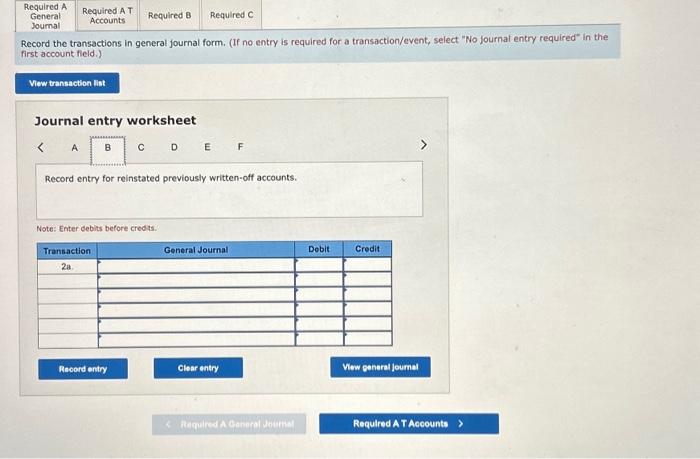Solved Record the transactions in general journal form. (If | Chegg.com