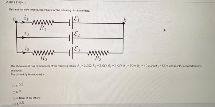 Solved QUESTION 1 This and the next three questions are for | Chegg.com