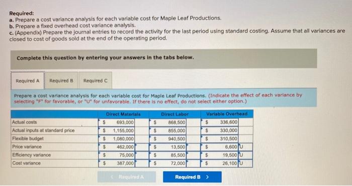 solved-maple-leaf-production-manufactures-truck-tires-the-chegg