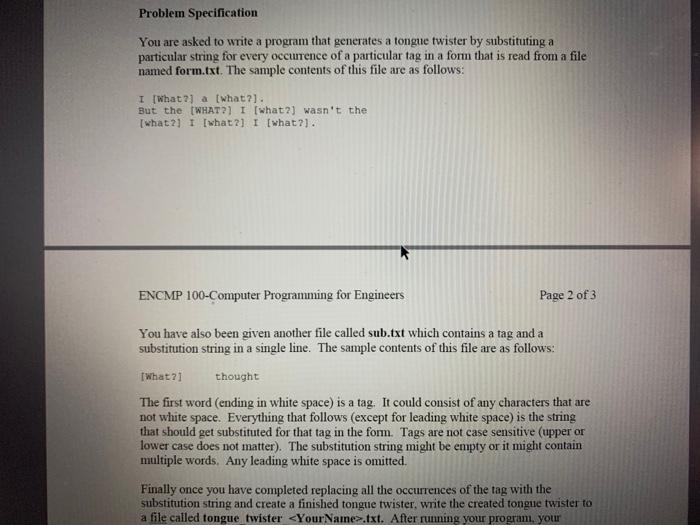 Solved This code is supposed to have the exact output | Chegg.com