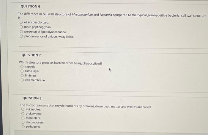 Solved Which of the following is mismatched? plasmids - | Chegg.com