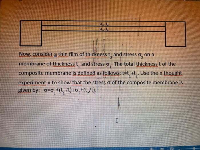 Solved O Now, consider a thin film of thickness t, and | Chegg.com