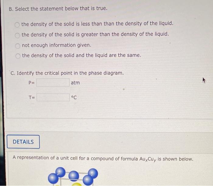 Solved OW Use this phase diagram to answer the questions | Chegg.com