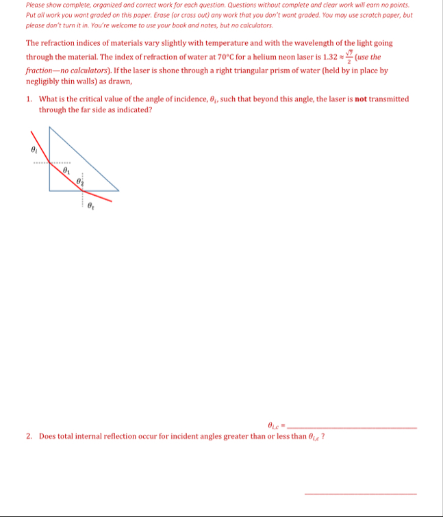 Solved Please show complete, organized and correct work for | Chegg.com