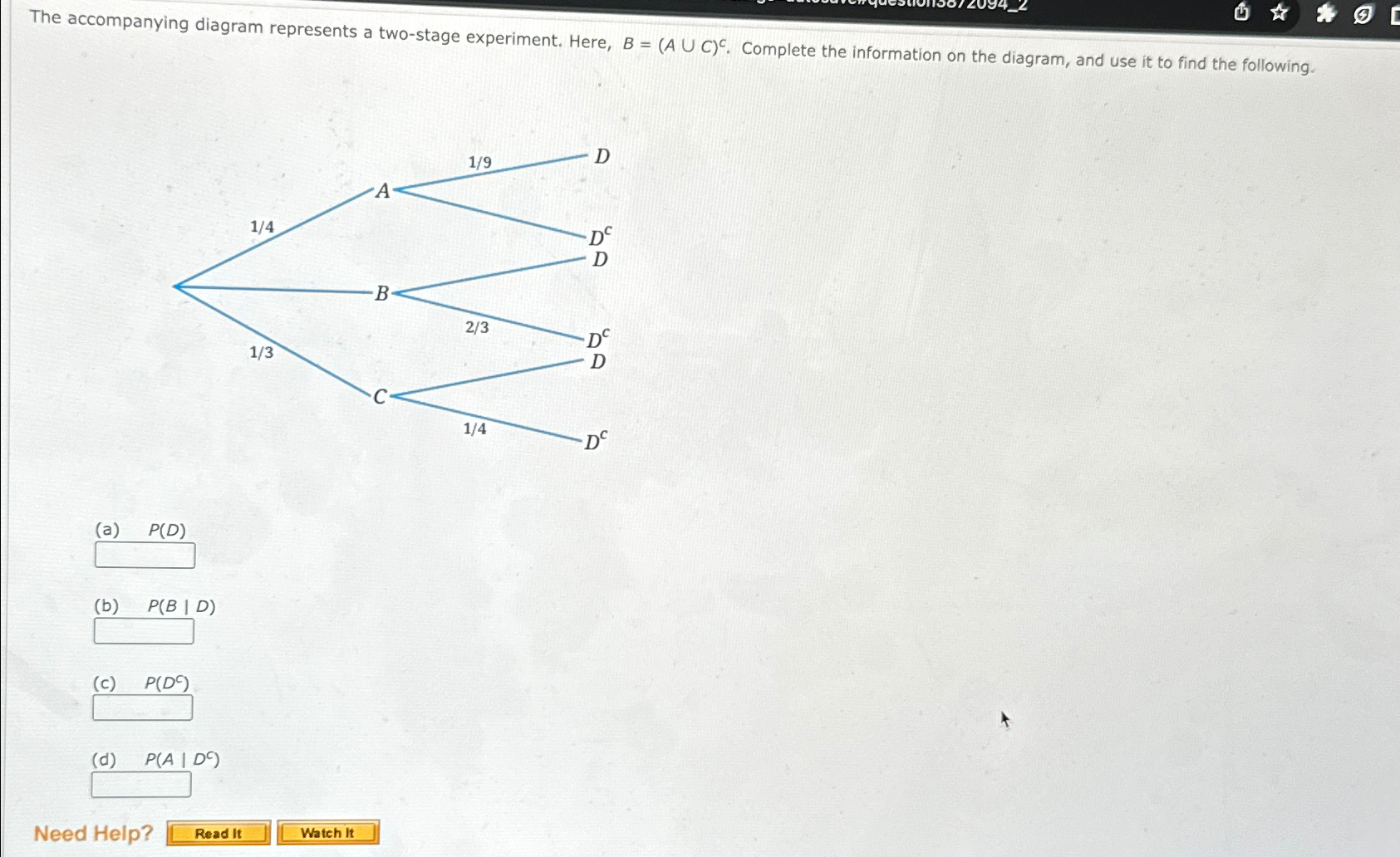 Solved The accompanying diagram represents a two-stage | Chegg.com
