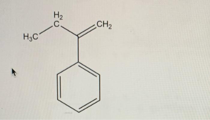 Solved H3C H₂ C CH₂ | Chegg.com