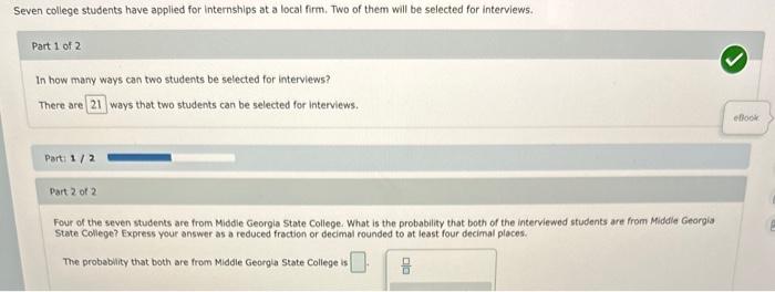 Solved In how many ways can two students be selected for | Chegg.com