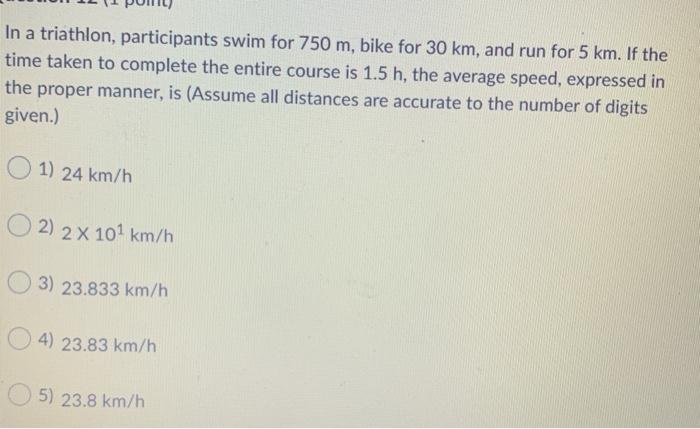 Average bike speed online km