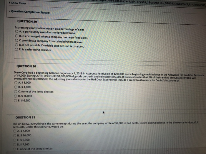 Solved Question Completion Status: QUESTION 25 The Cape Cod | Chegg.com