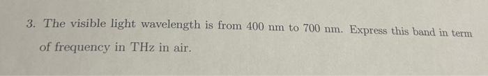 frequency of 400 nm light