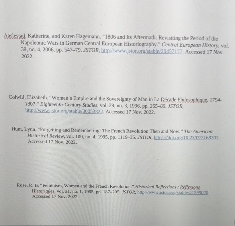 Aaslestad, Katherine, and Karen Hagemann. 