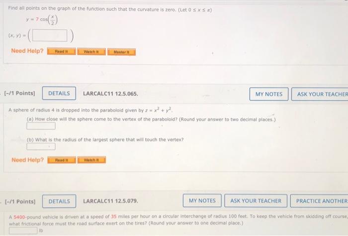 Solved Find all points on the graph of the function such | Chegg.com