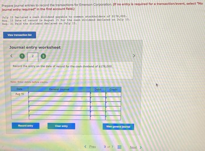 Solved Prepare journal entries to record the transactions | Chegg.com