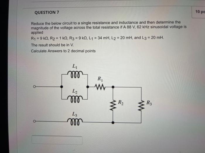 Solved Reduce the below circuit to a single resistance and | Chegg.com
