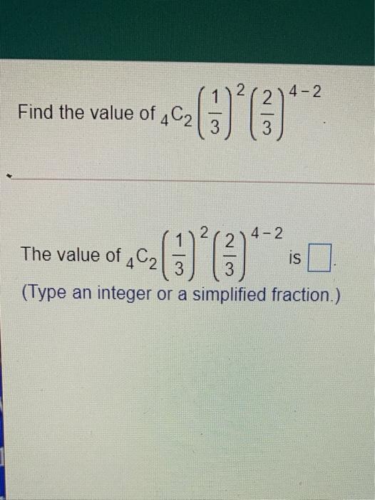 value of 4c3