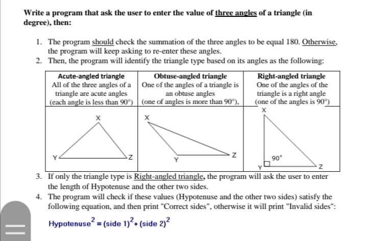 Solved Write a program that ask the user to enter the value | Chegg.com