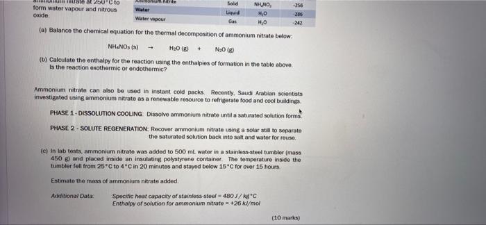 Solved QUESTION 7 Nitrous oxide gas, also known as laughing | Chegg.com