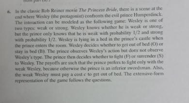 Math Problem Princess Bride Solved In the classic Rob Reiner movie The Princess Bride, | Chegg.com