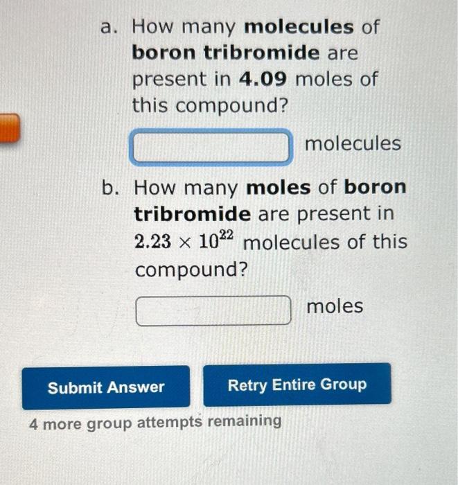 Solved Which Sample Contains The Greatest Number Of Atoms. A | Chegg.com