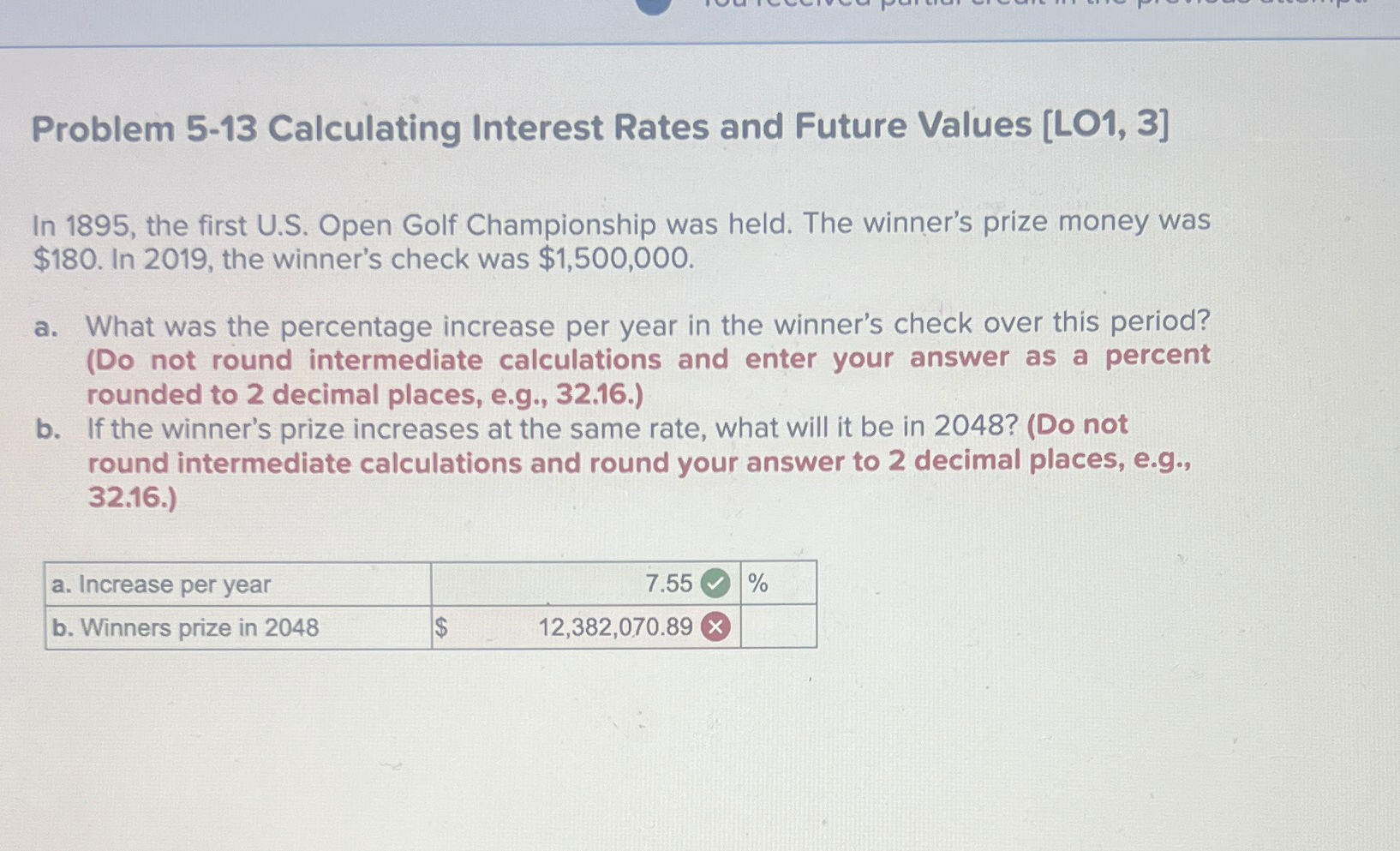 Problem 5-13 ﻿Calculating Interest Rates And Future | Chegg.com