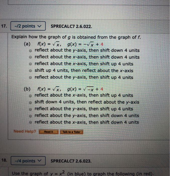 Solved 15 2 Points SPRECALC7 2 6 020 MI Explain How The Chegg