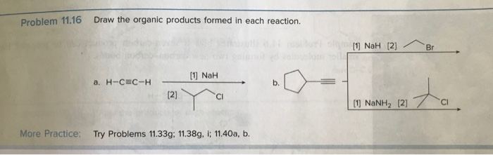Draw The Organic Products Formed In Each Reaction. 11112a | #The Expert
