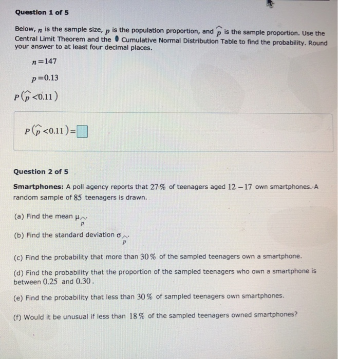 Solved QUESTION 3 Suppose n = 1600. Find a. p-hat's mean