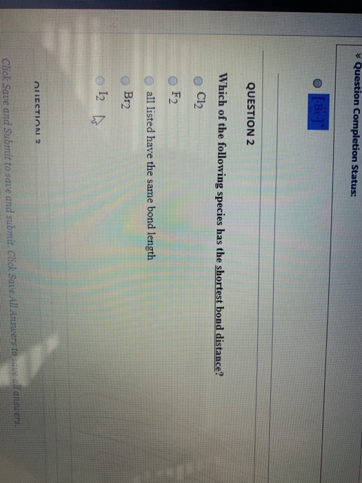 Solved Question Completion Status: QUESTION 2 Which of the | Chegg.com