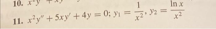 Solved In Problems 1 through 12, verify by substitution that | Chegg.com