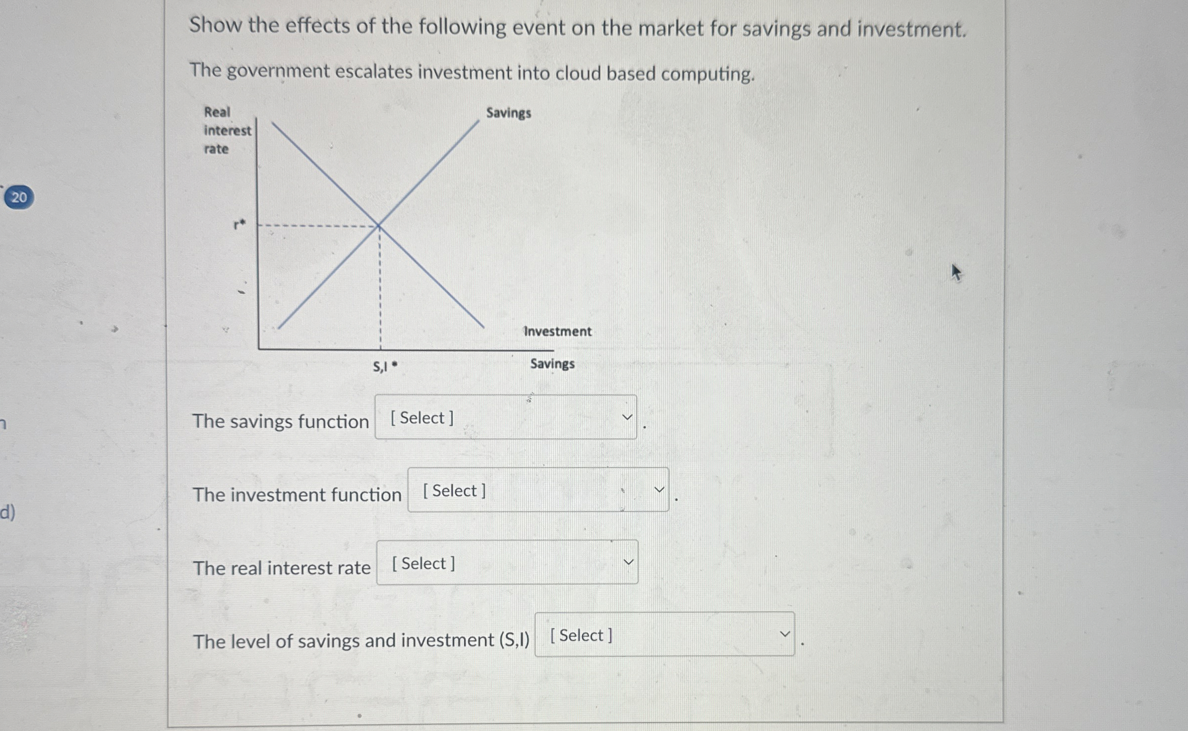 Solved Show the effects of the following event on the market | Chegg.com