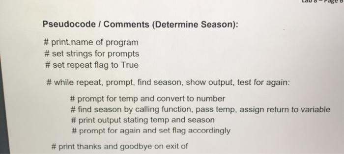 Solved Hello could you solve this practice program for my | Chegg.com