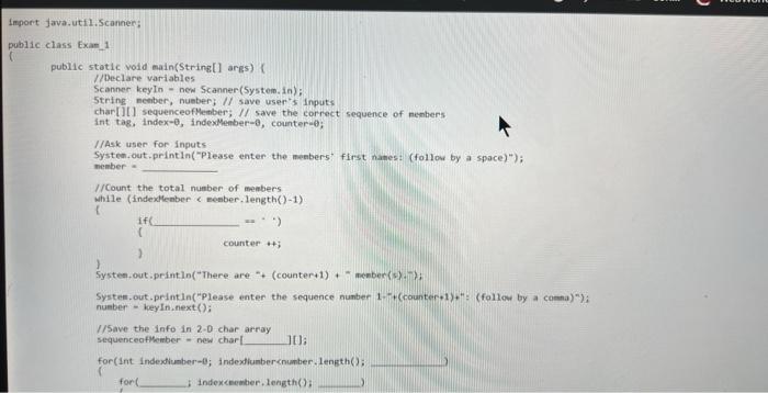 Solved 3 Read the following code segment (here) and sample | Chegg.com