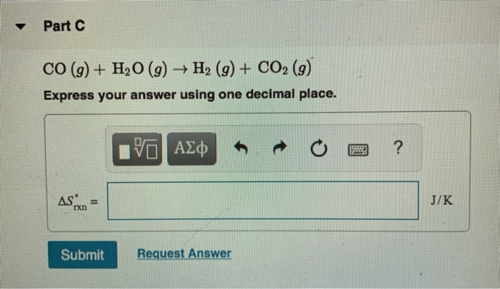Solved Use data from the table below to calculate AS for | Chegg.com