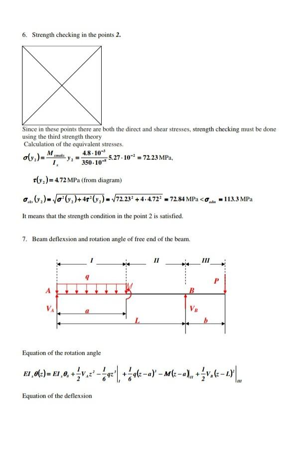 Solved Course work problem3: Designing of the steel beam. To | Chegg.com