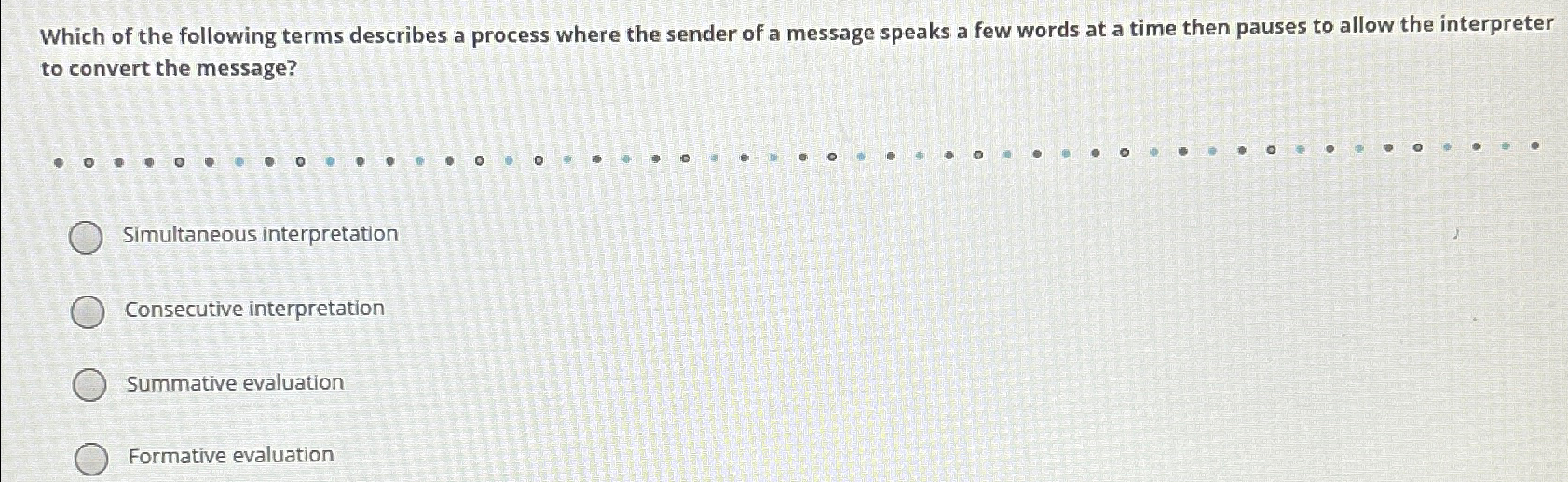 Solved Which of the following terms describes a process | Chegg.com