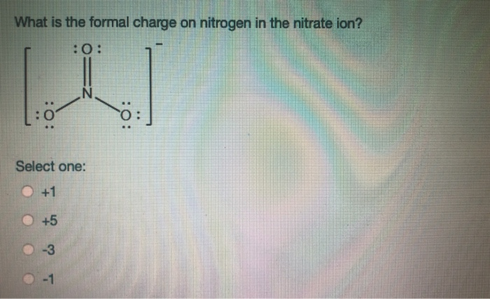 nitrate charge