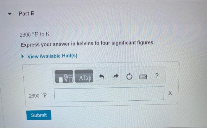 Solved Express your answer in degrees Celsius to two | Chegg.com