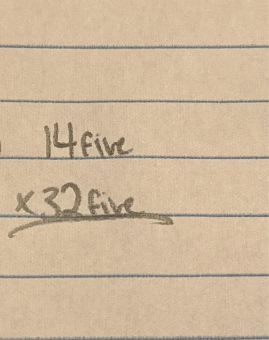 write five multiple of 14