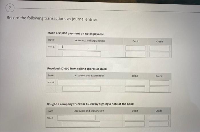 Solved Review the transactions and determine the accounts, | Chegg.com