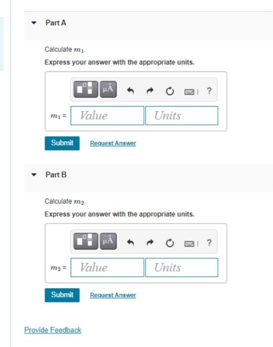 Solved Two blocks are suspended from opposite ends of a