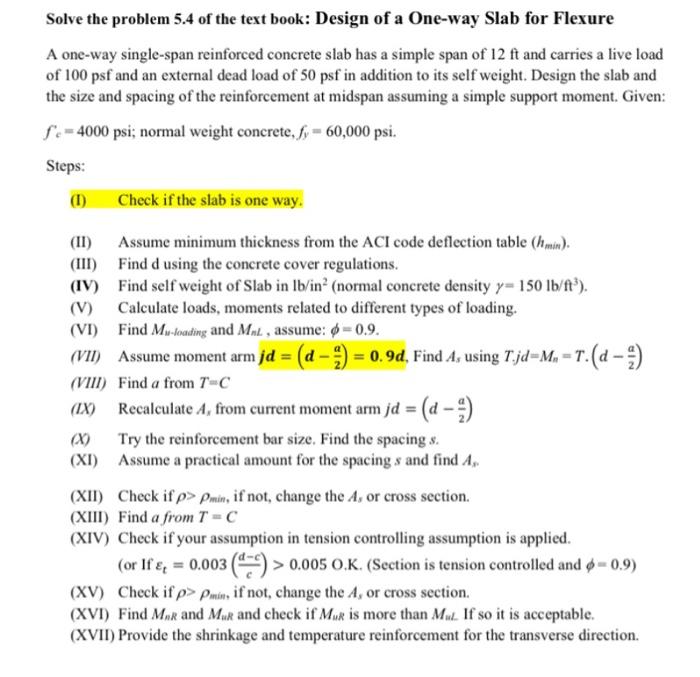 Solved Solve the problem 5.4 of the text book: Design of a | Chegg.com